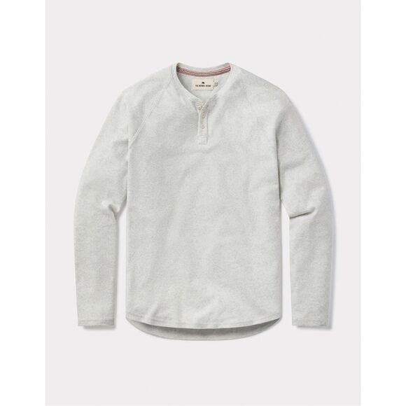 The Normal Brand Other - NWT The Normal Brand Mens Gray Three Button Henley Long Sleeve Shirt Size 2XL